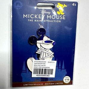 Disney Mickey Mouse The Main Attraction Space Mountain 1/12 Pin Limited Edition